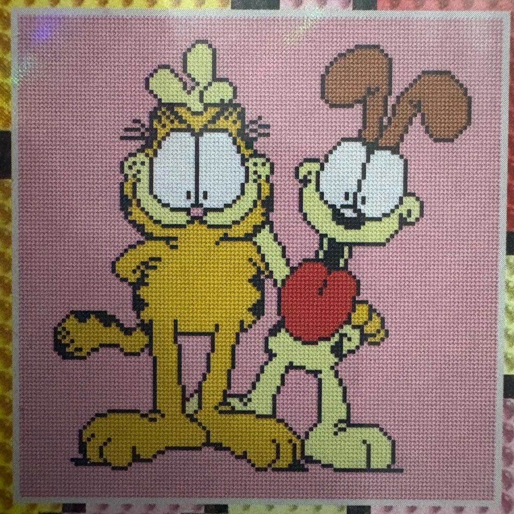 Diamond Art Club Say Cheese Garfield Diamond Painting Kit